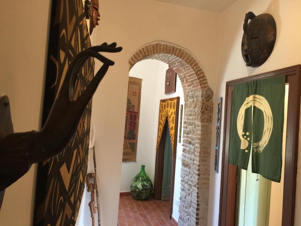 Stanza Privata In Attico Con Terrazza - Lakeholiday It Castel di Tora Bagian luar foto